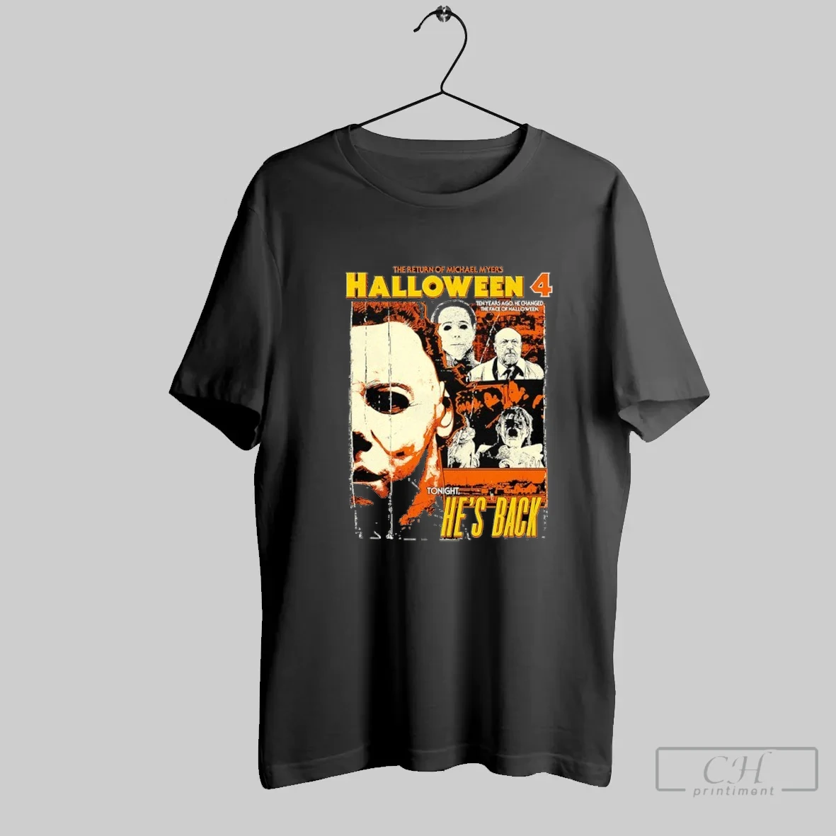 Halloween 4 The Return Of Michael Myers Tonight Hes Back T Shirt