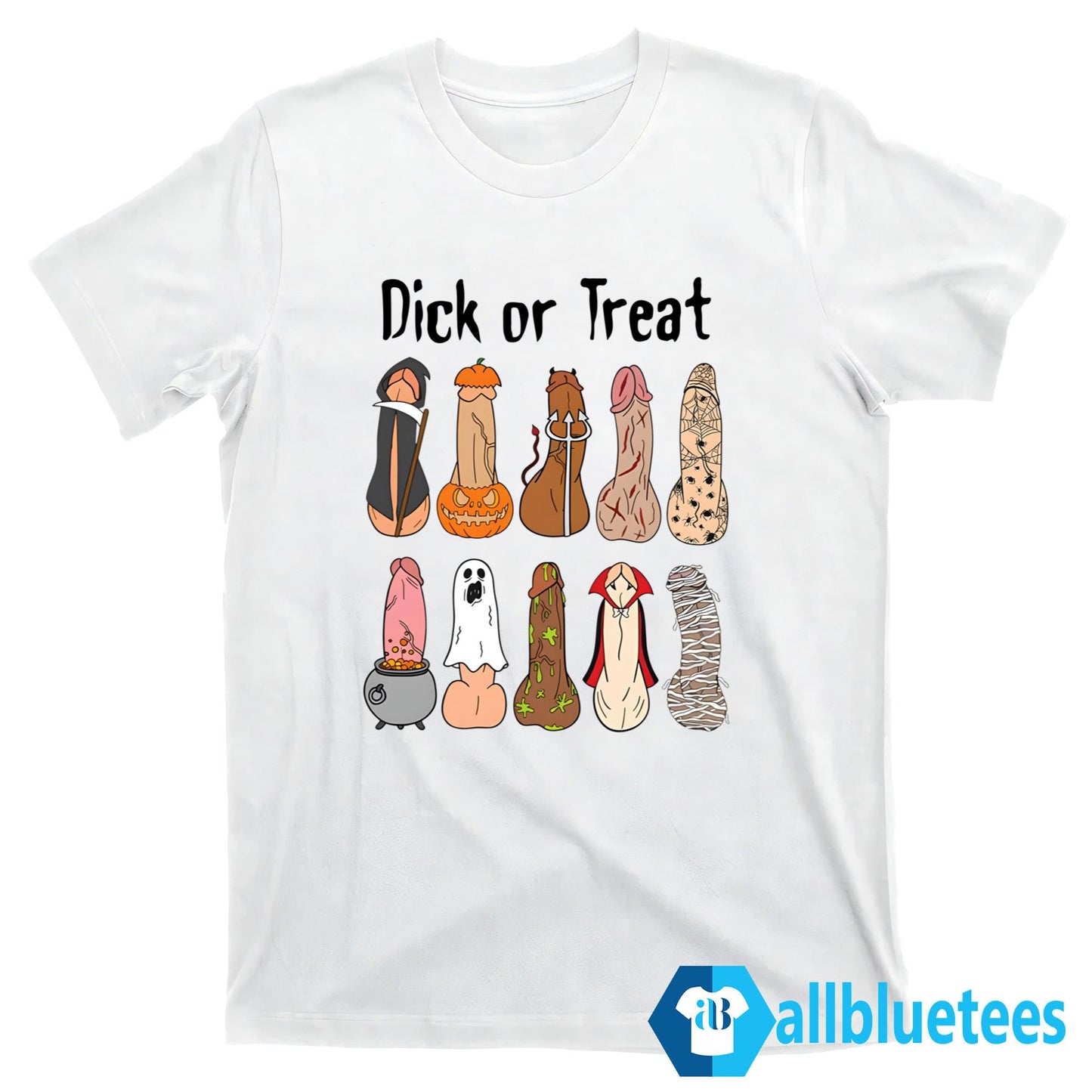 Halloween Dick Or Treat Shirt