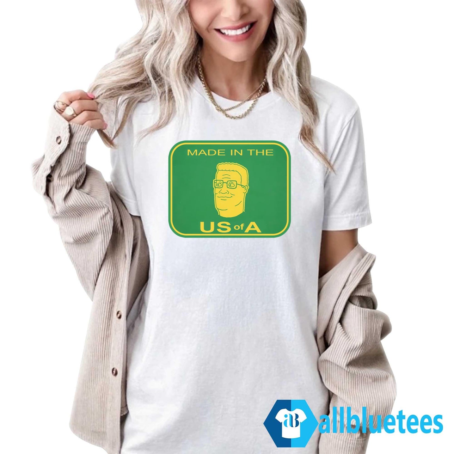 Hank Hill Made In The US Of A Shirt
