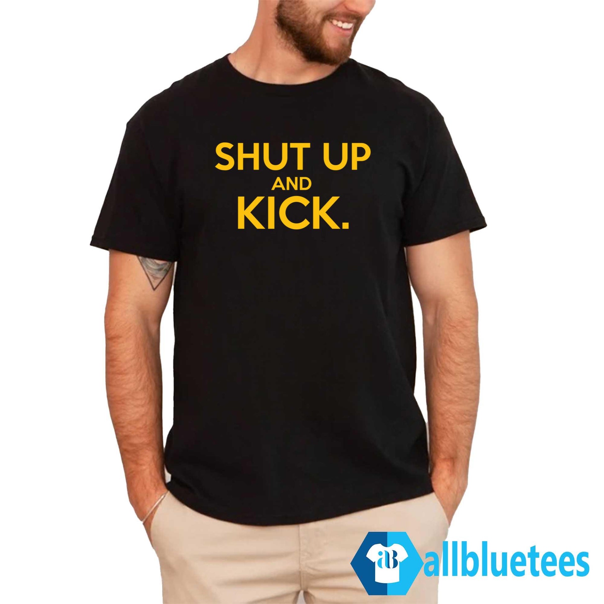 Harrison Butker Shut Up And Kick Shirt