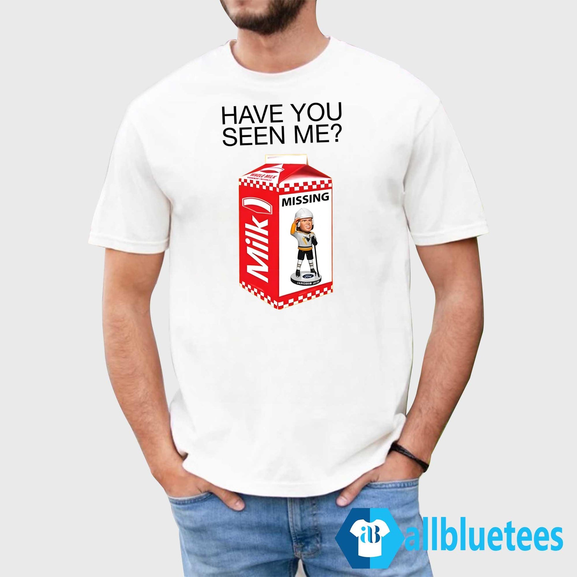 Have You Seen Me Missing Milk Shirt