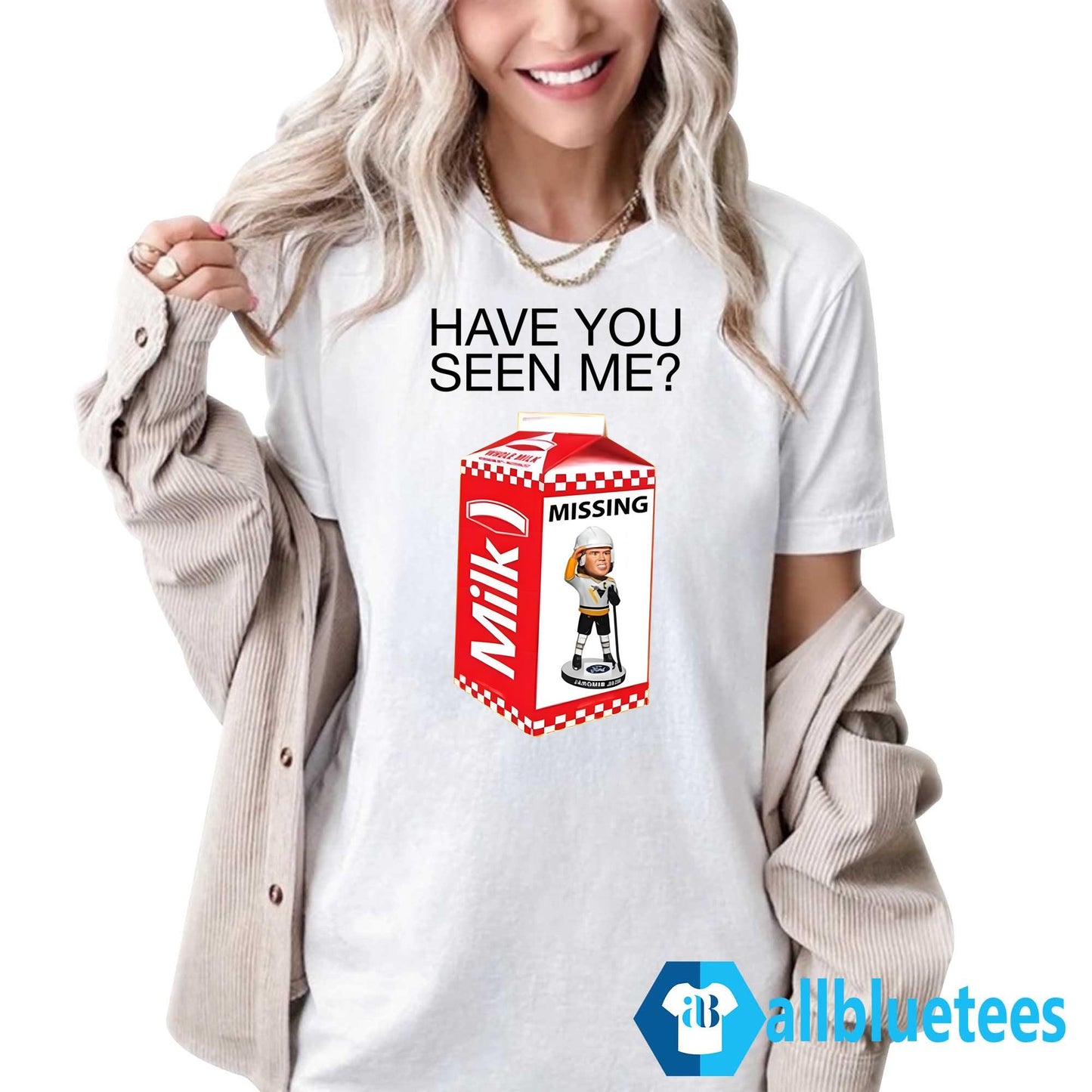 Have You Seen Me Missing Milk Shirt