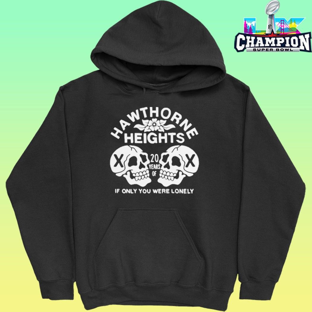 Hawthorne Heights If Only You Were Lonely 20 Year Anniversary Shirt