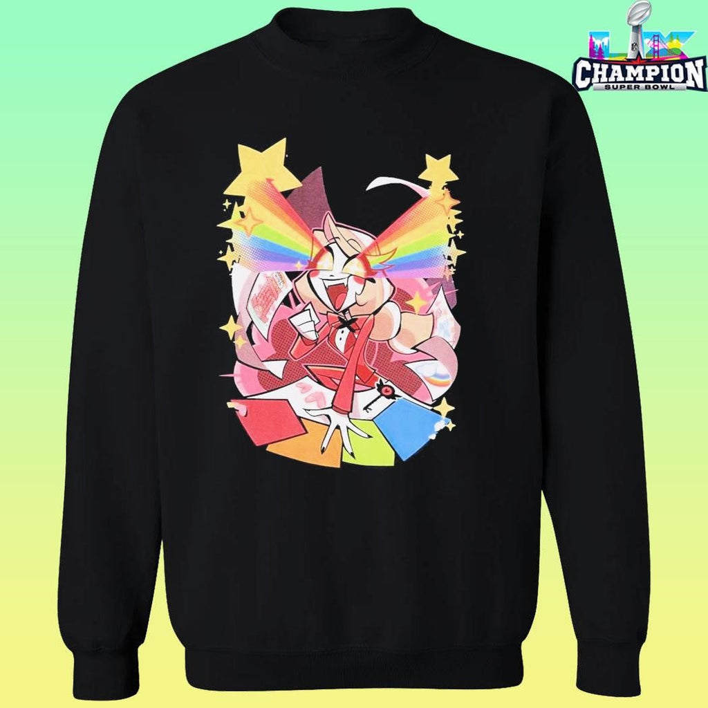 Hazbin Hotel Charlie Rainbow Shirt