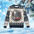 He Sees You When You’re Sleeping Ugly Christmas Sweater