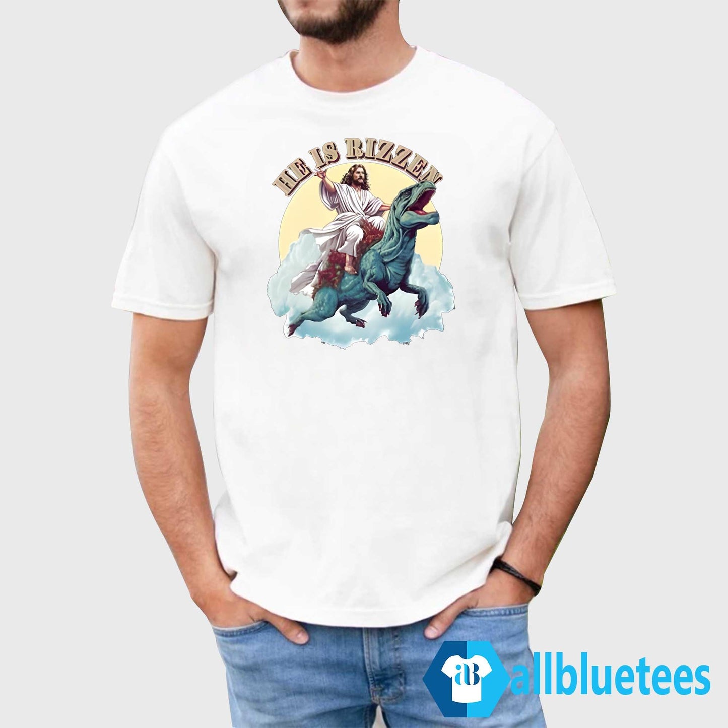 He Is Rizzen Jesus Shirt