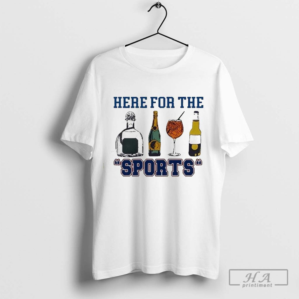 Here For The Sports Tee 2024