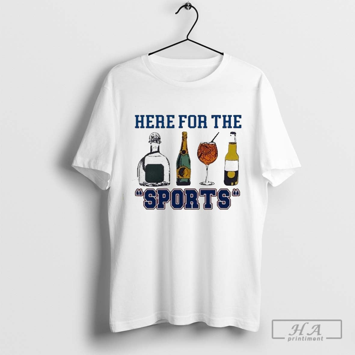 Here For The Sports Tee 2024