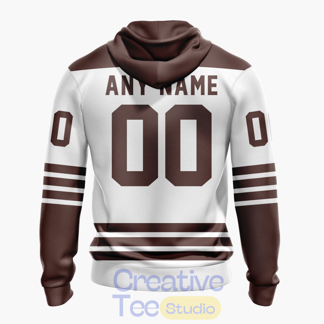 Hershey Bears Throwback Design Custom Hoodie