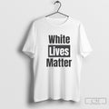 Hisqrlys White Lives Matter Shirt Sweater