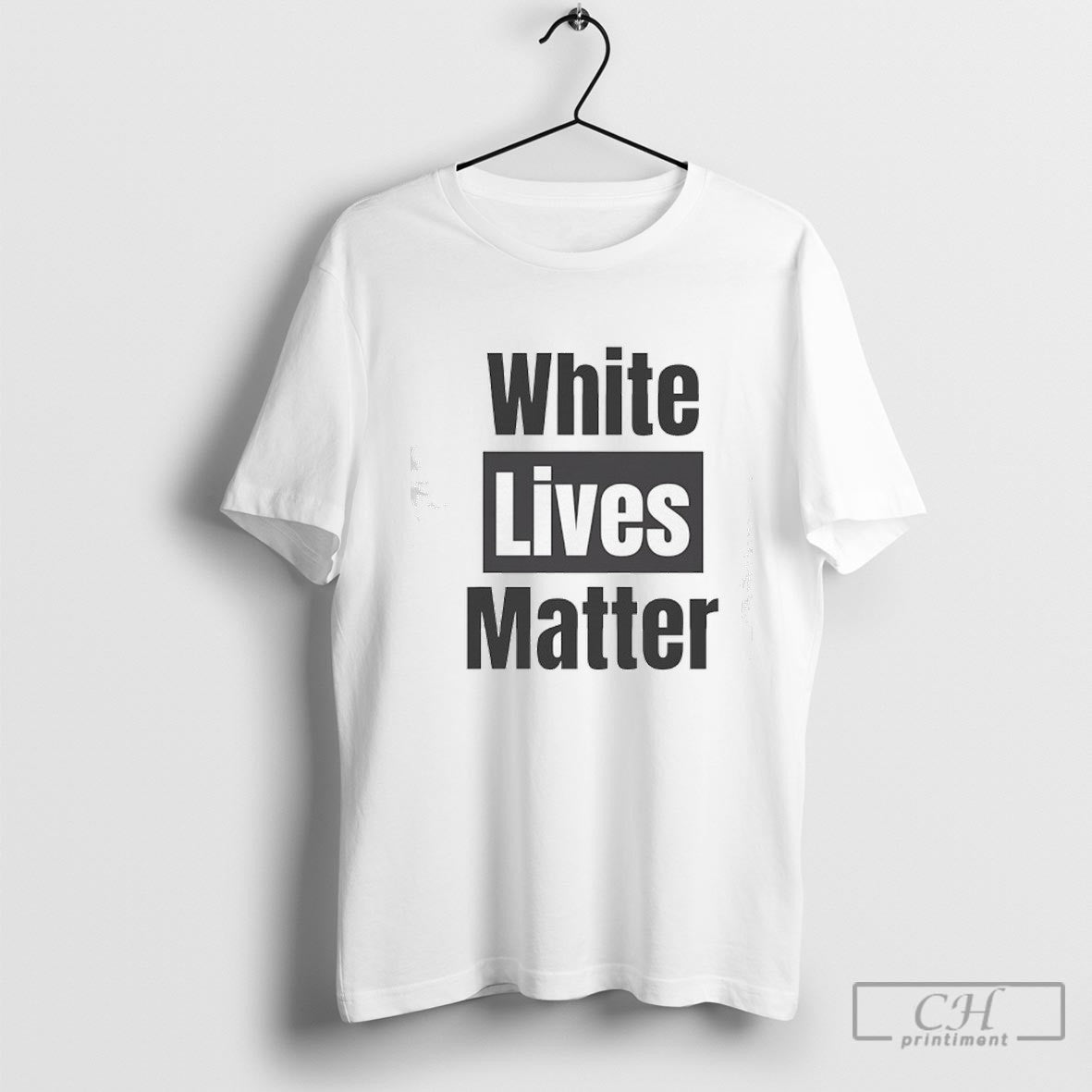 Hisqrlys White Lives Matter Shirt Sweater