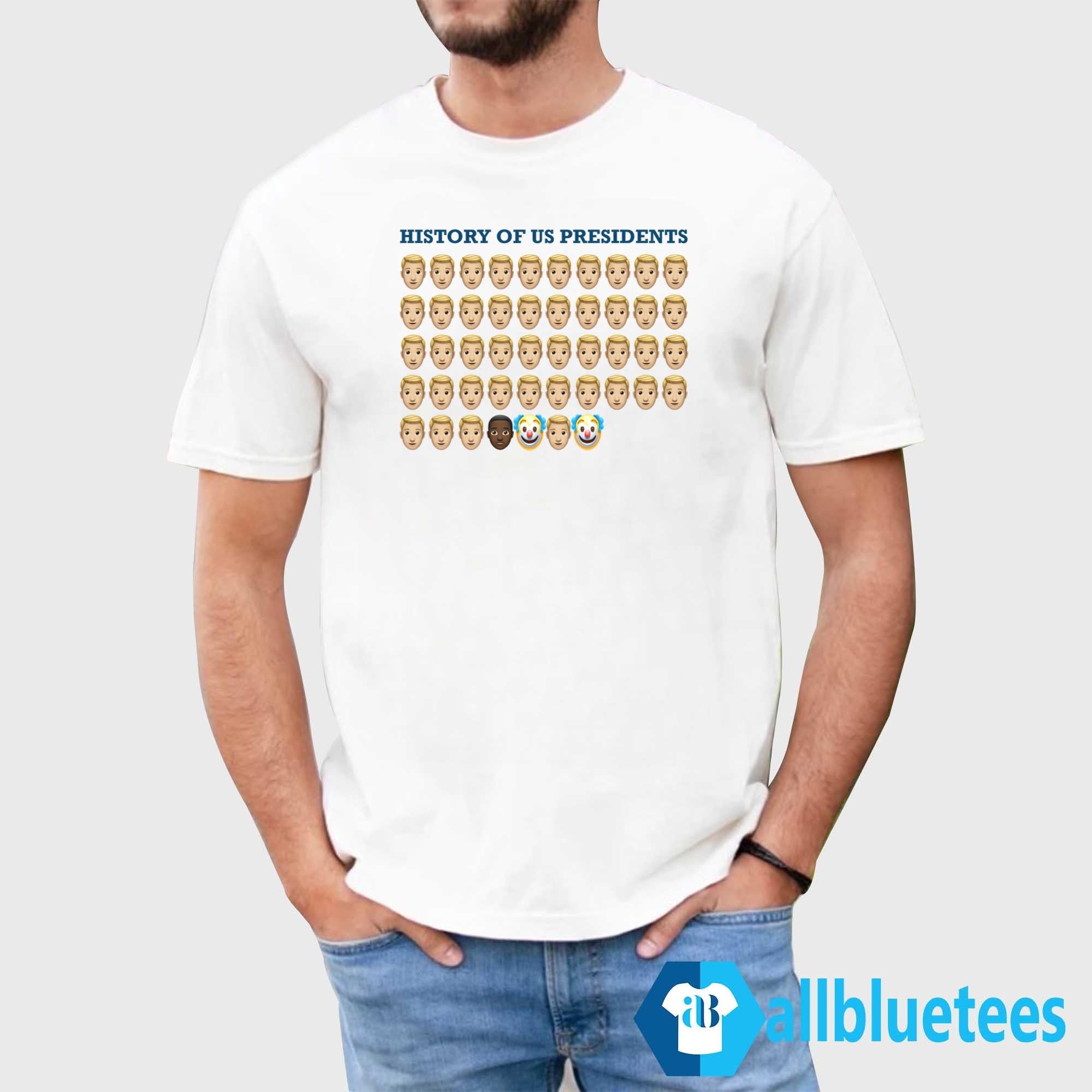 History Of US Presidents 2025 Shirt