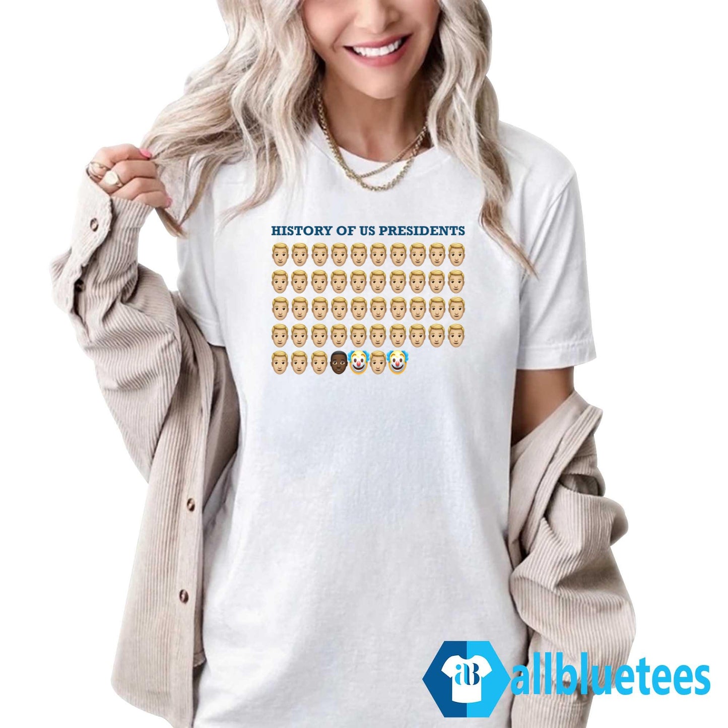 History Of US Presidents 2025 Shirt