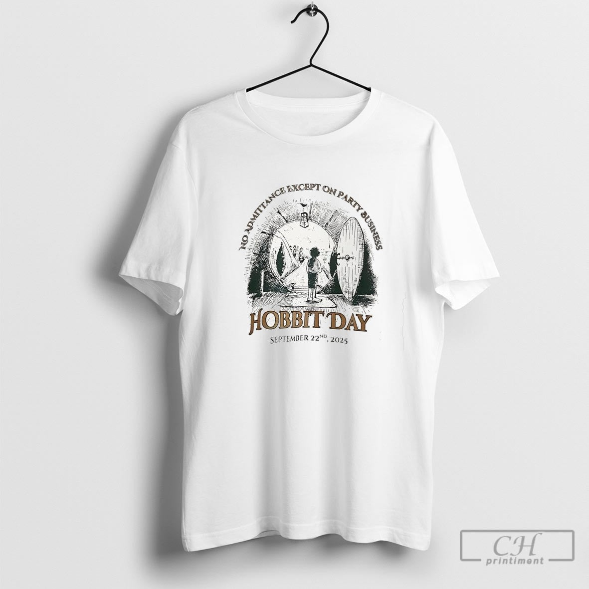 Hobbit Day 2025 No Admittance Except On Party Business Shirt Sweater