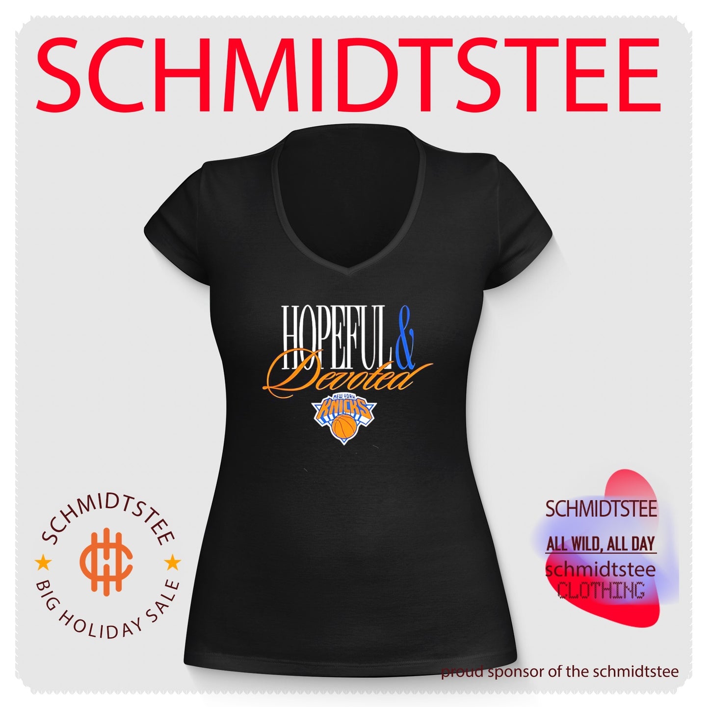 Hopeful and Devoted New York Knicks NBA shirt