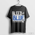 Hot Los Angeles Dodgers 2024 8x World Series Champions La Bleed Blue