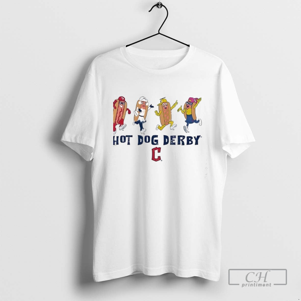 Hot Dog Derby Cleveland Guardians Logo