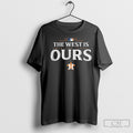 Houston Astros 2025 American League The West Is Ours Shirt Sweater