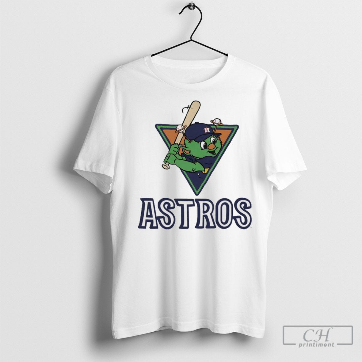 Houston Astros Baseball Orbit Mascot Slugger Swing