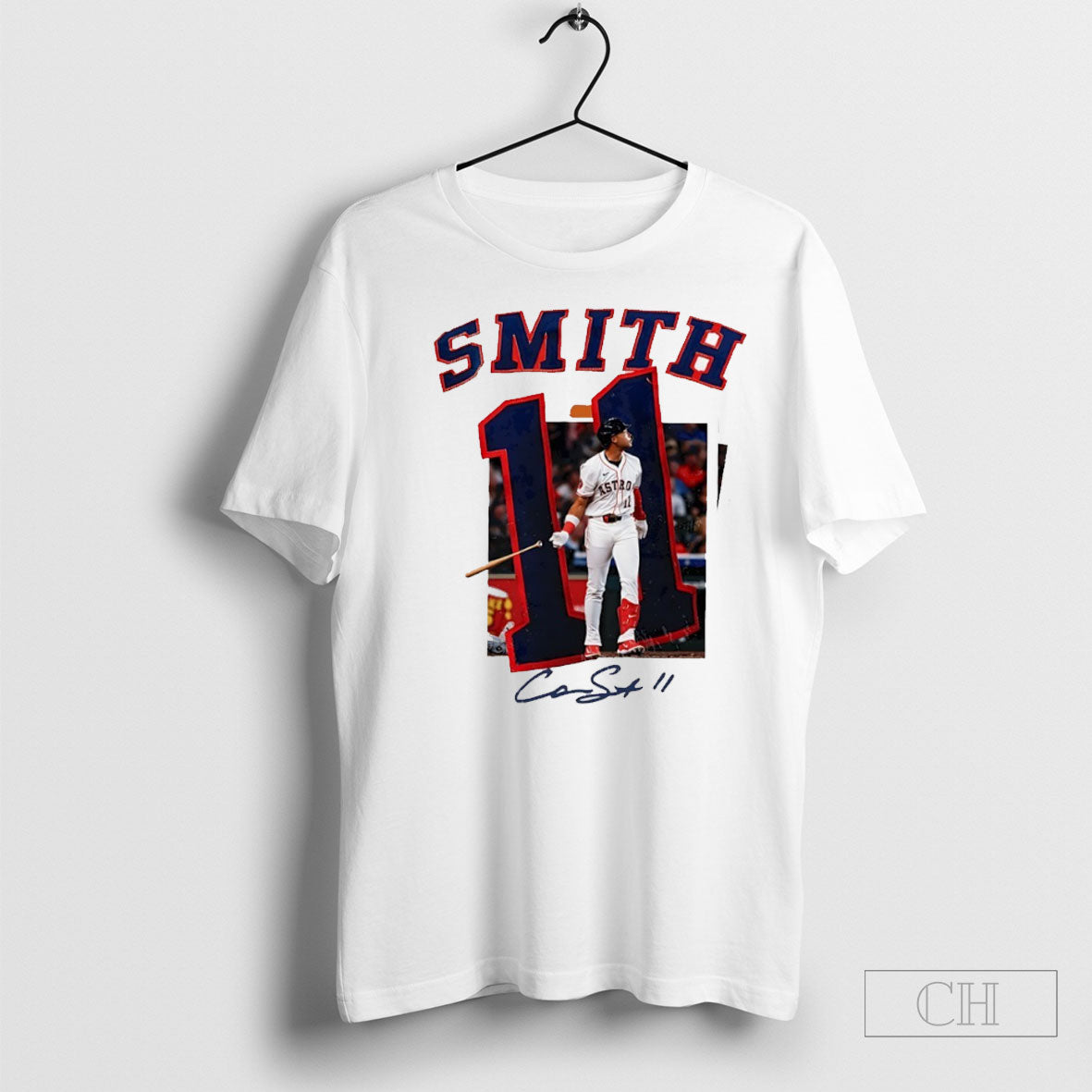 Houston Astros Cam Smith 11 Signature