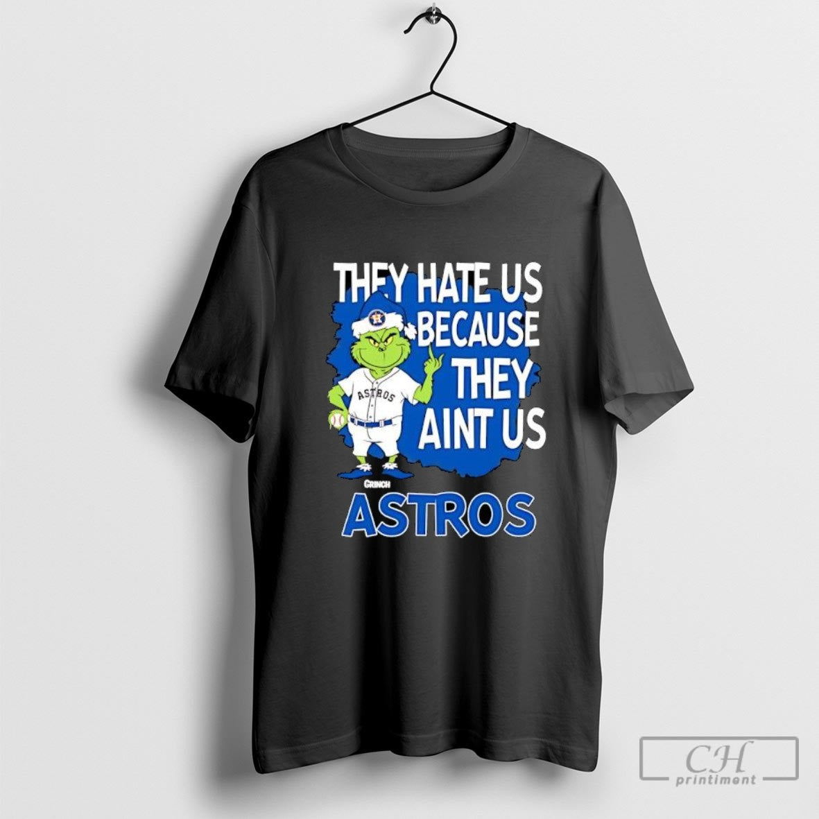 Houston Astros Grinch Christmas They Hate Us Aint Us Shirt Sweater