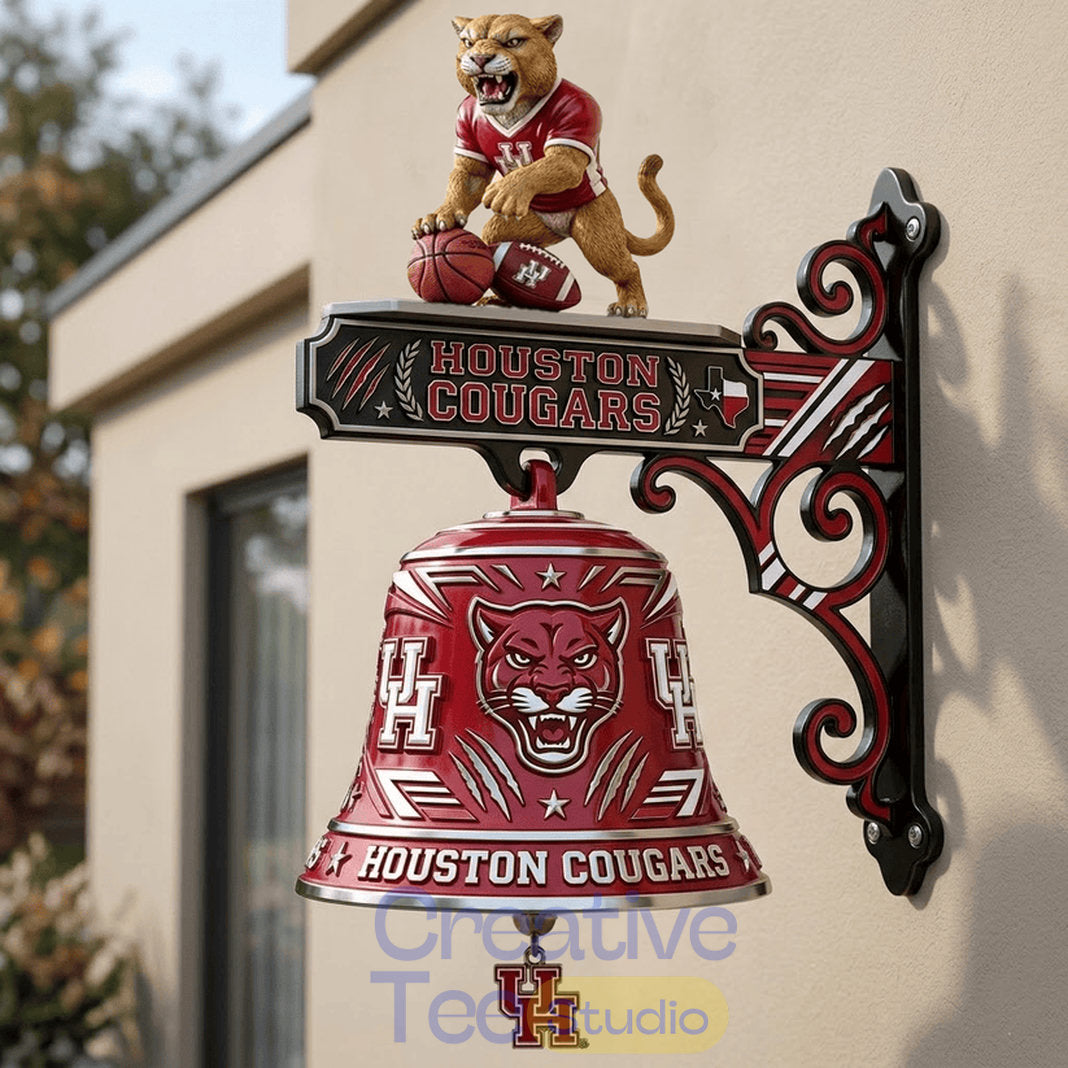 Houston Cougars Premium Wall Bell