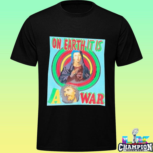 Houston Texans Saint Michael On Earth It Is A War Shirt