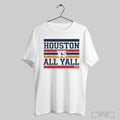 Houston Vs All Yall Fish Bayou City Retro Shirt