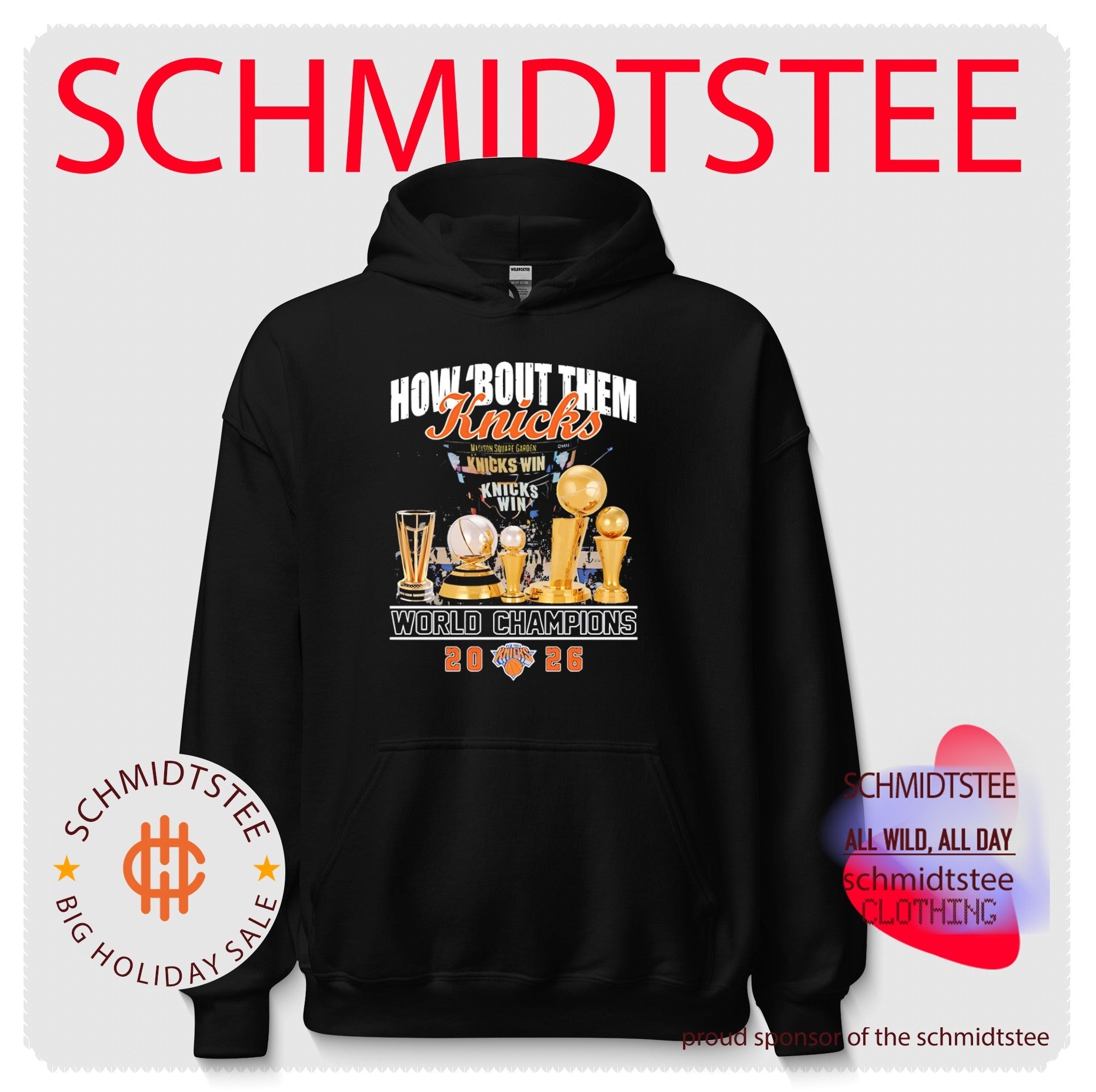 How ’bout them New York Knicks World Champions 2026 trophies shirt