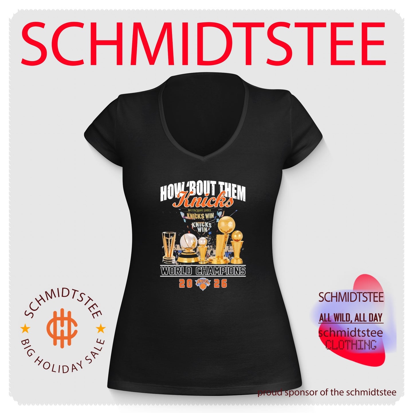 How ’bout them New York Knicks World Champions 2026 trophies shirt