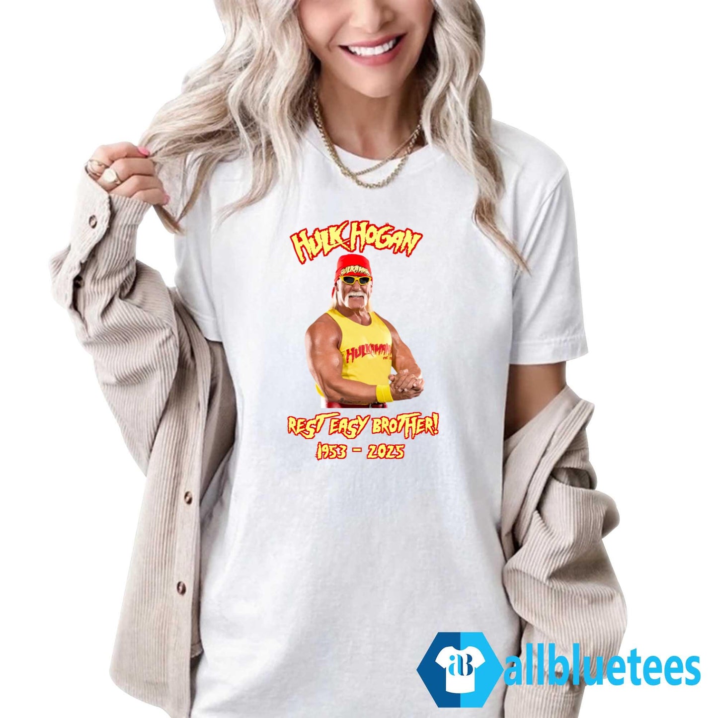 Hulk Hogan Rest Easy Brother 1953–2025 Shirt