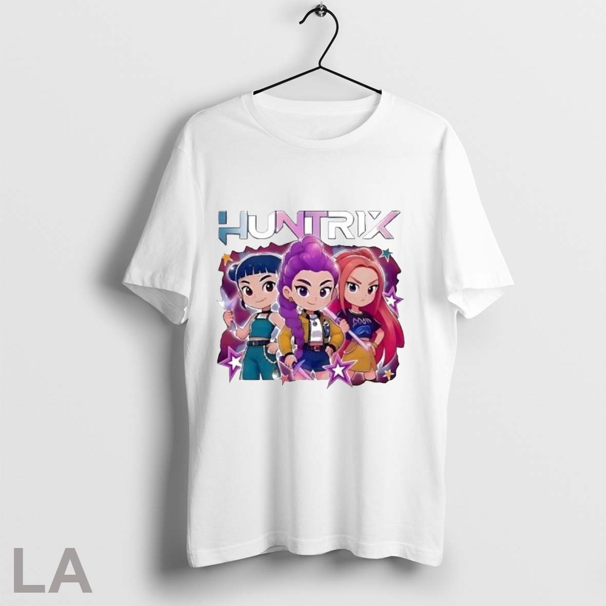 Huntrix Girlgroup Mira Rumi Joey Kpop Demon Hunters T Shirt