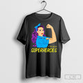 I Teach Superheroes Strong Girl Shirt