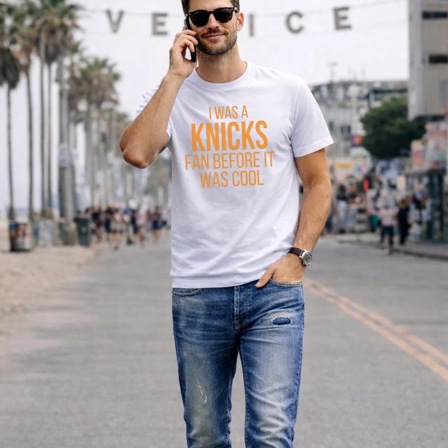 I Was A Knicks Fan Before It Was Cool Shirt