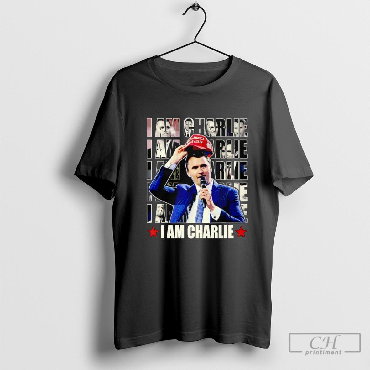 I Am Charlie Kirk Repeat Shirt Sweater