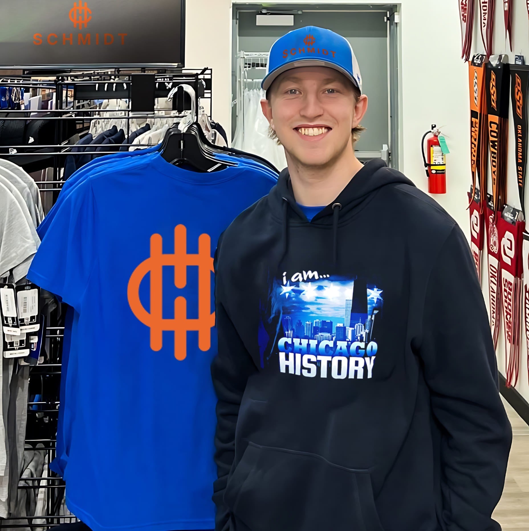 I am Chicago history skyline vintage shirt