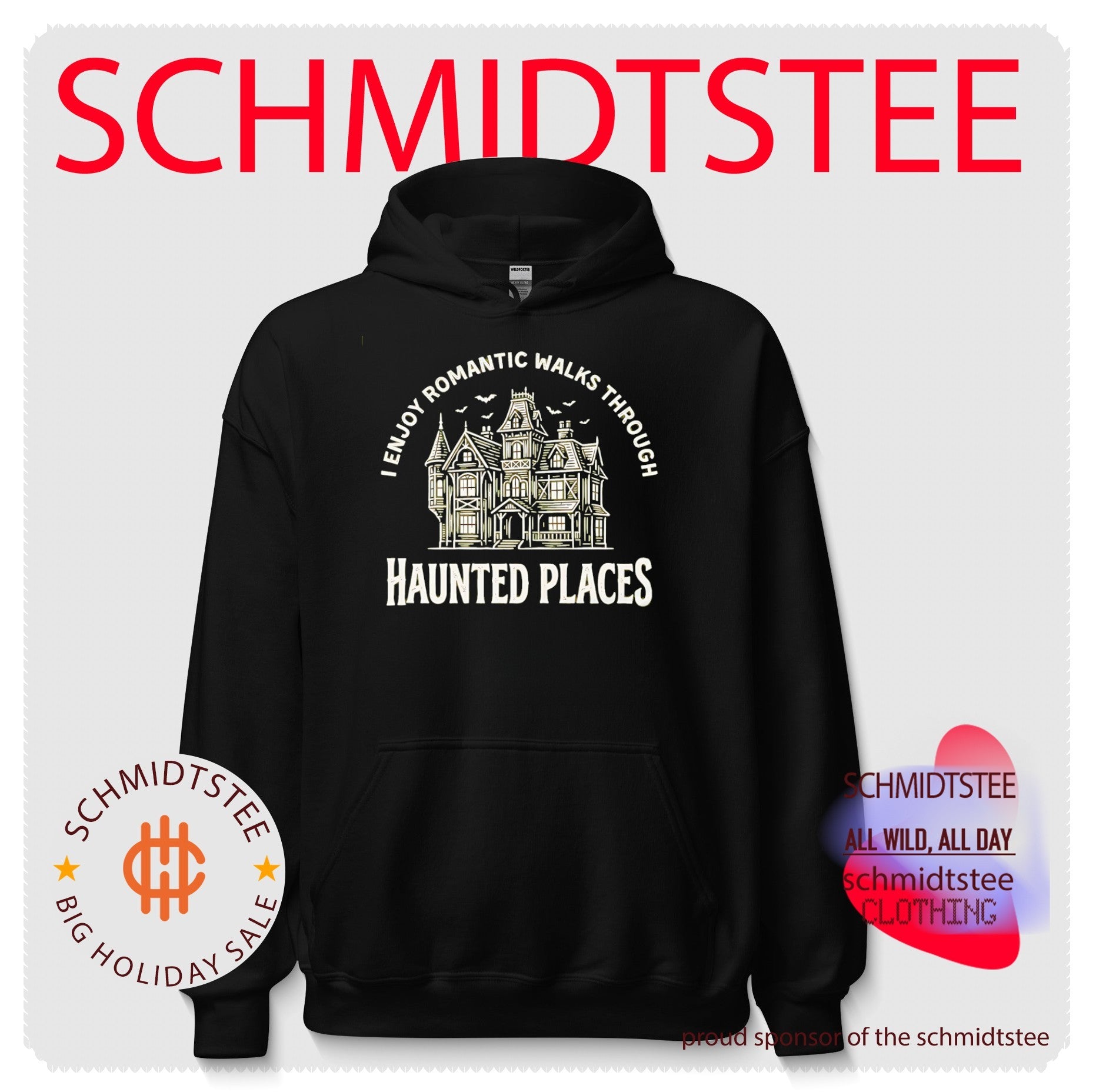 I enjoy romantic walks through haunted places shirt