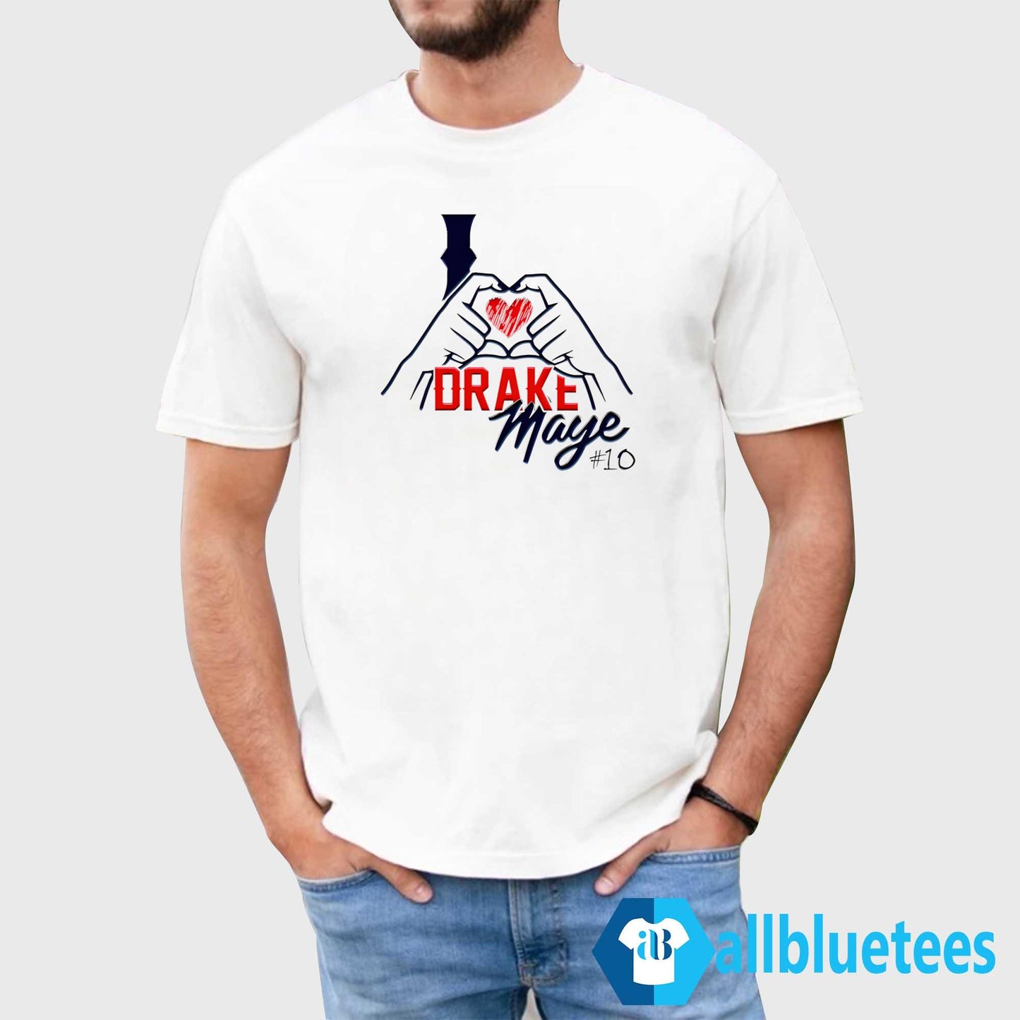 I Love Drake Maye 10 Shirt