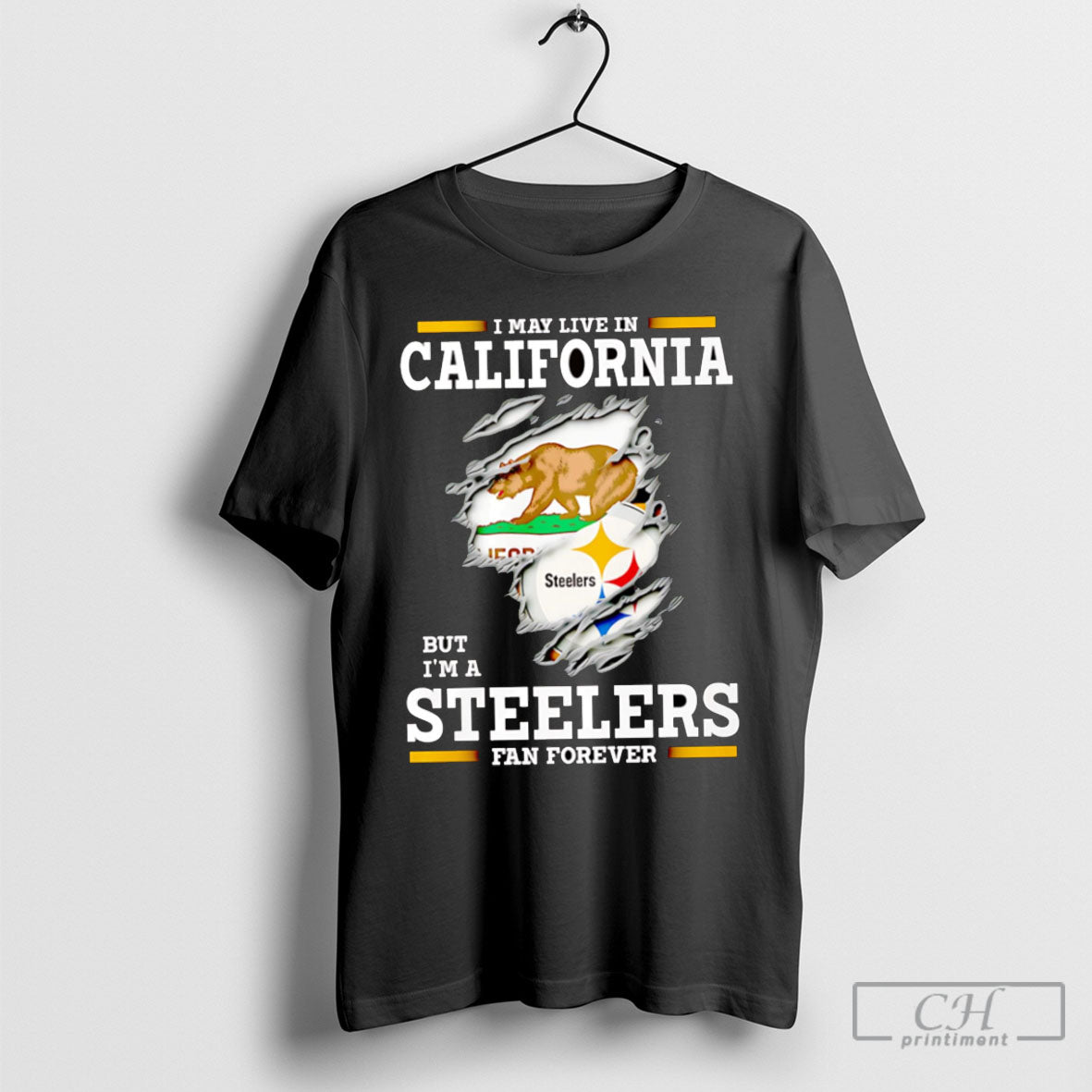 I May Live In California But Im A Steelers Fan Forever