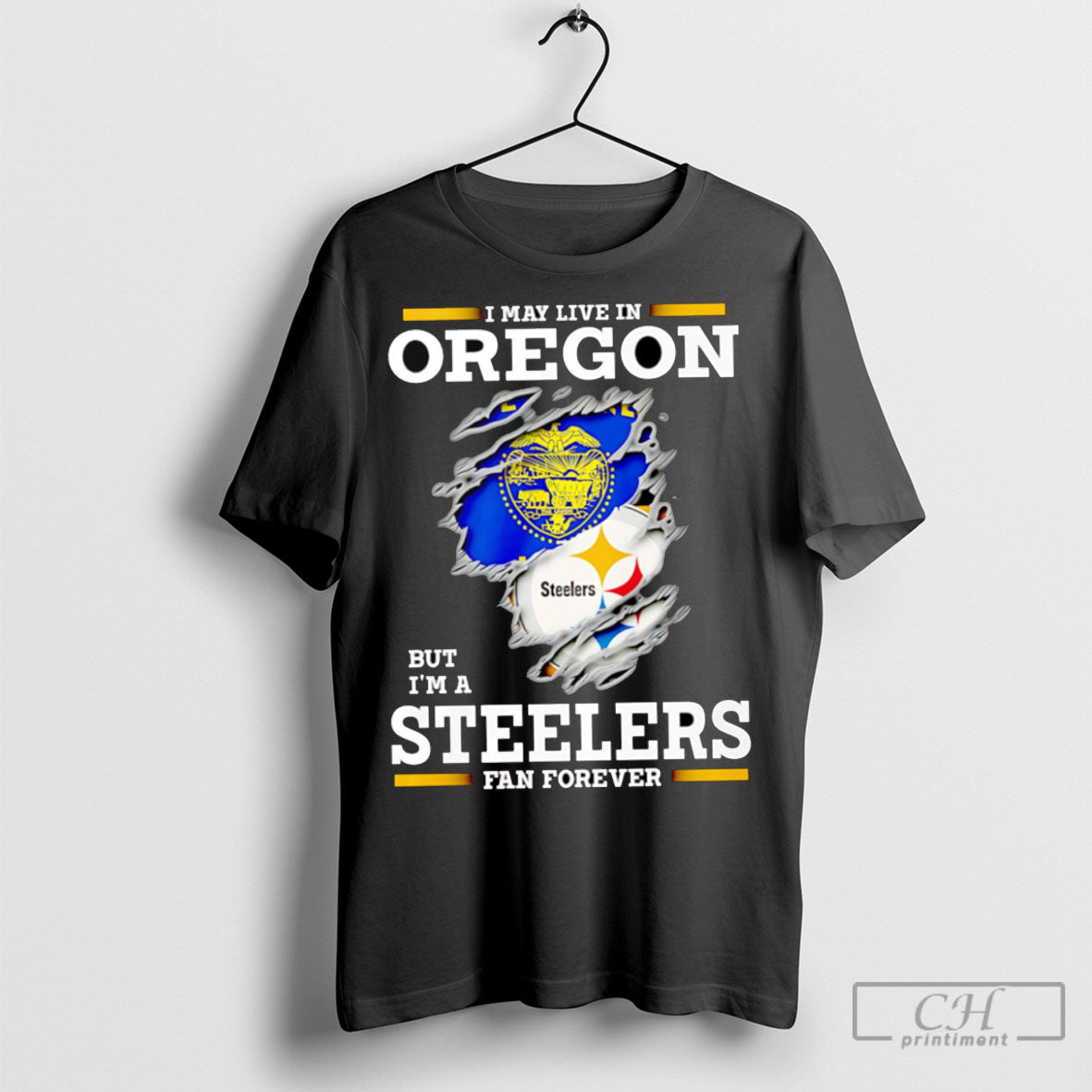 I May Live In Oregon But Im A Steelers Fan Forever