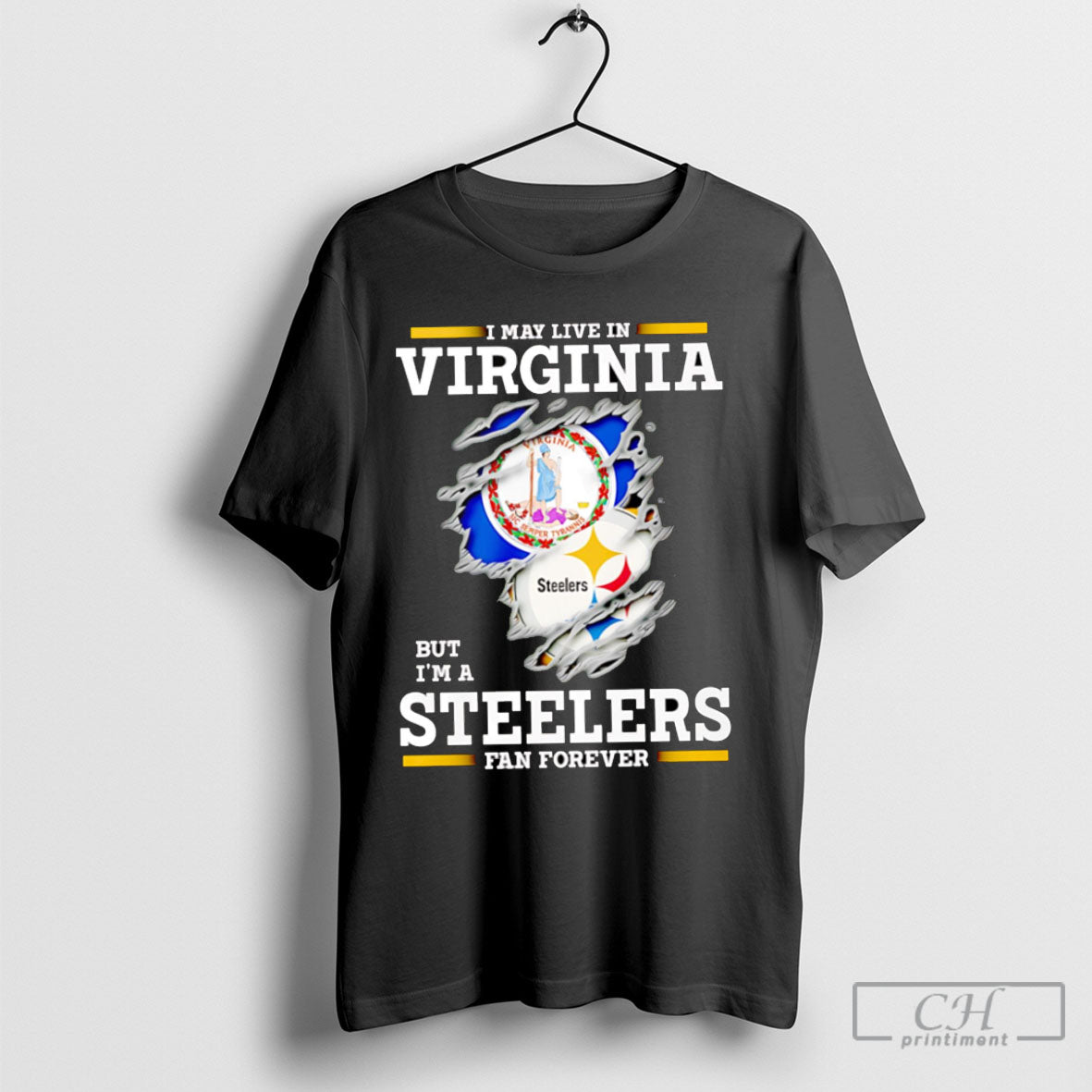 I May Live In Virginia But Im A Steelers Fan Forever