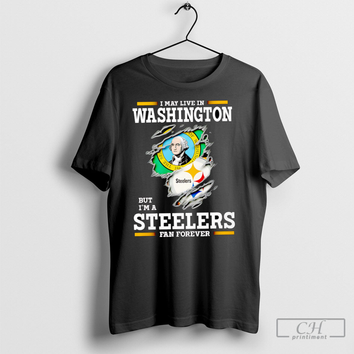 I May Live In Washington But Im A Steelers Fan Forever