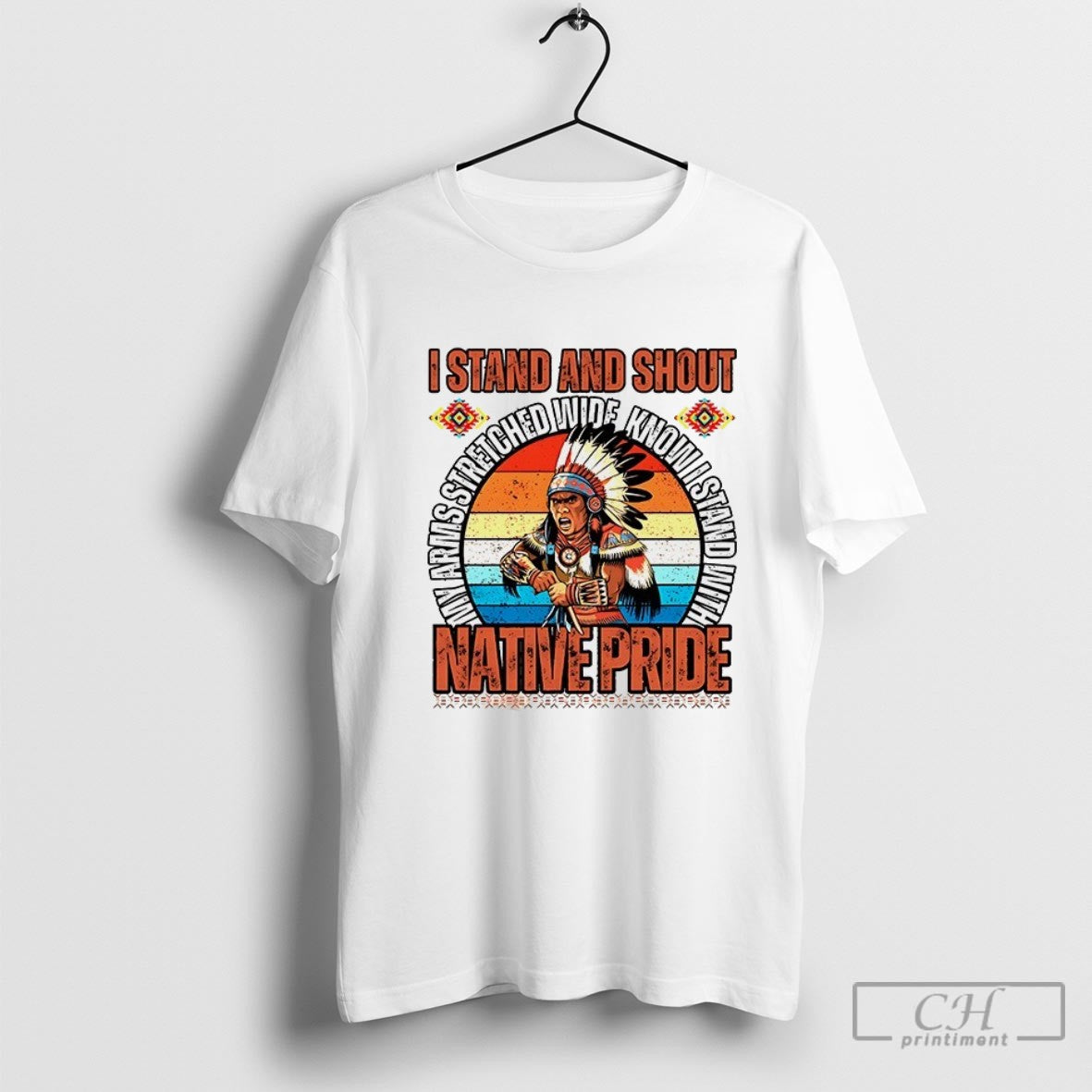 I Stand And Shout Native Pride Shirt Sweater