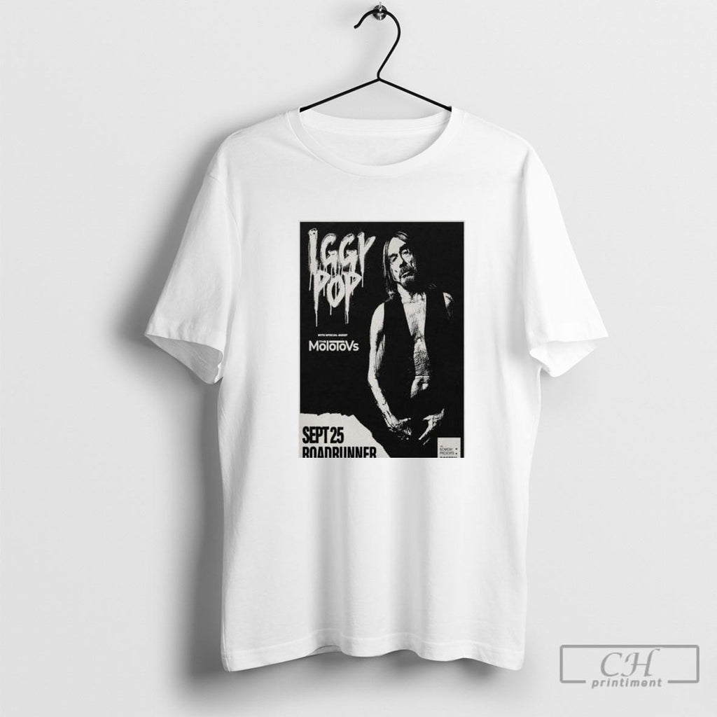 Iggy Pop Boston Ma 2025 Shirt Sweater