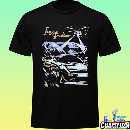 Icy Pursuit Racing Graphic Shirt
