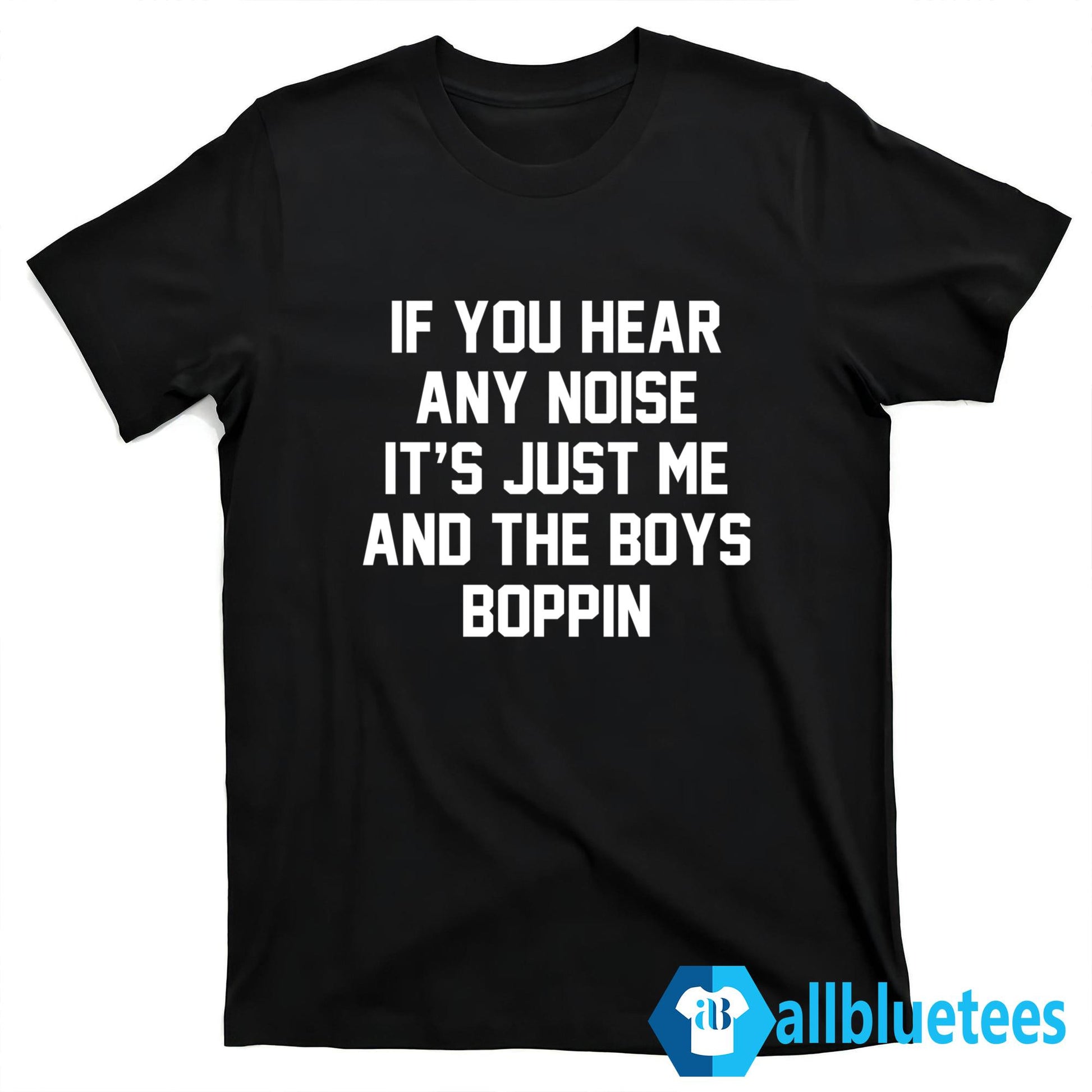 If You Hear Any Noise It’s Just Me And The Boys Boppin T-Shirt