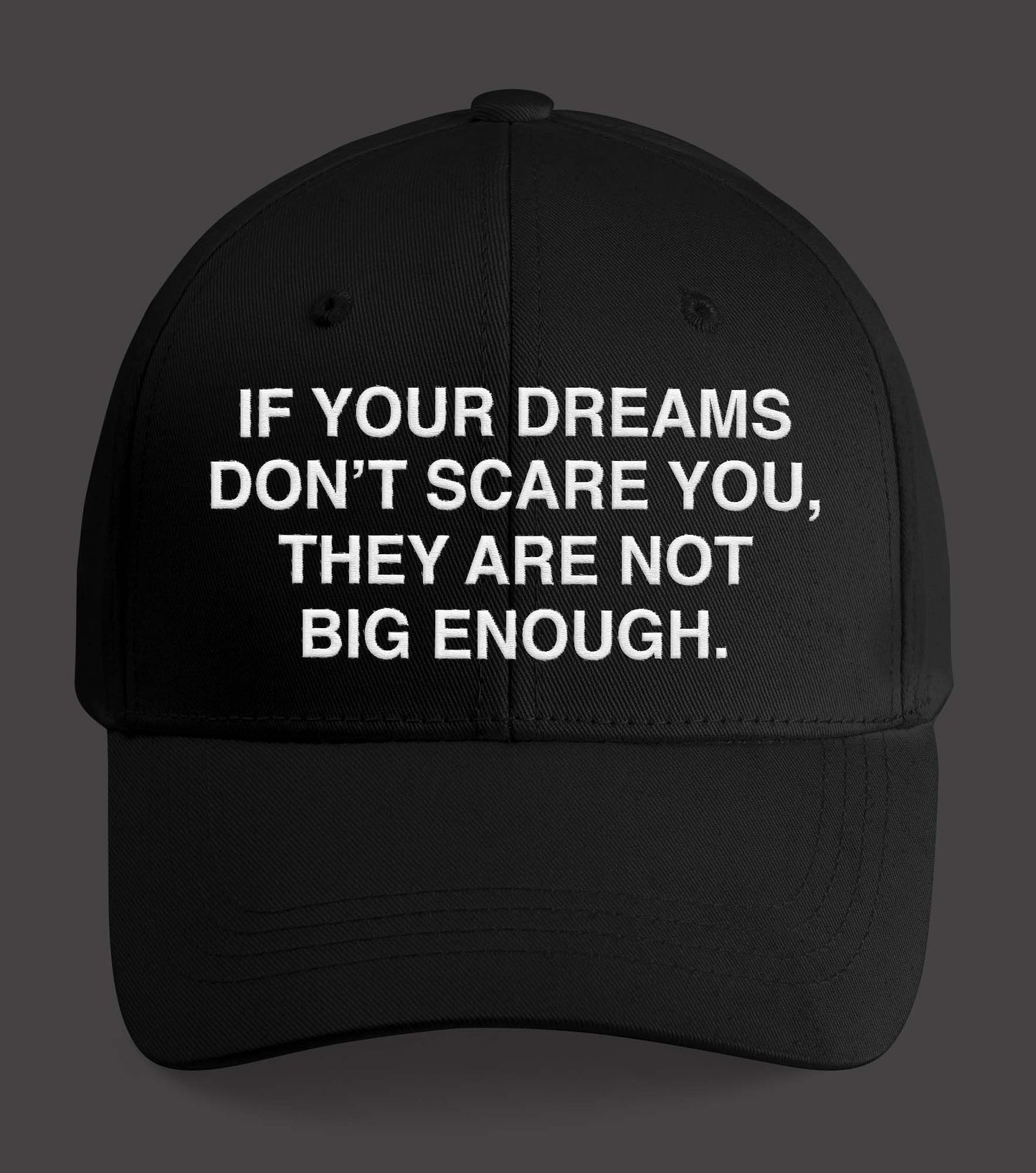 If Your Dreams Don’t Scare You They Are Not Big Enough Hat
