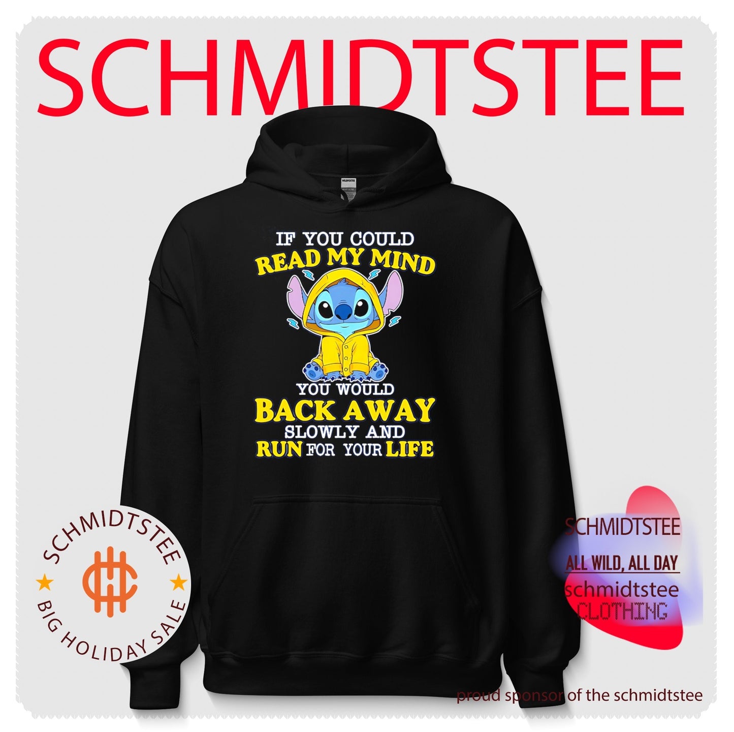 If you could read my mind you would back away slowly Stitch shirt