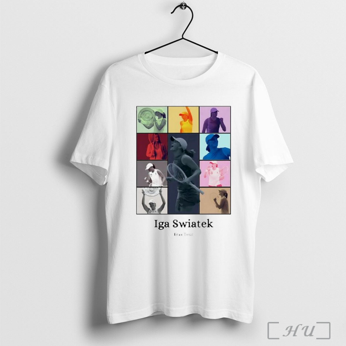Iga Swiatek Eras Tour Player Collage Tennis Lovers T Shirt