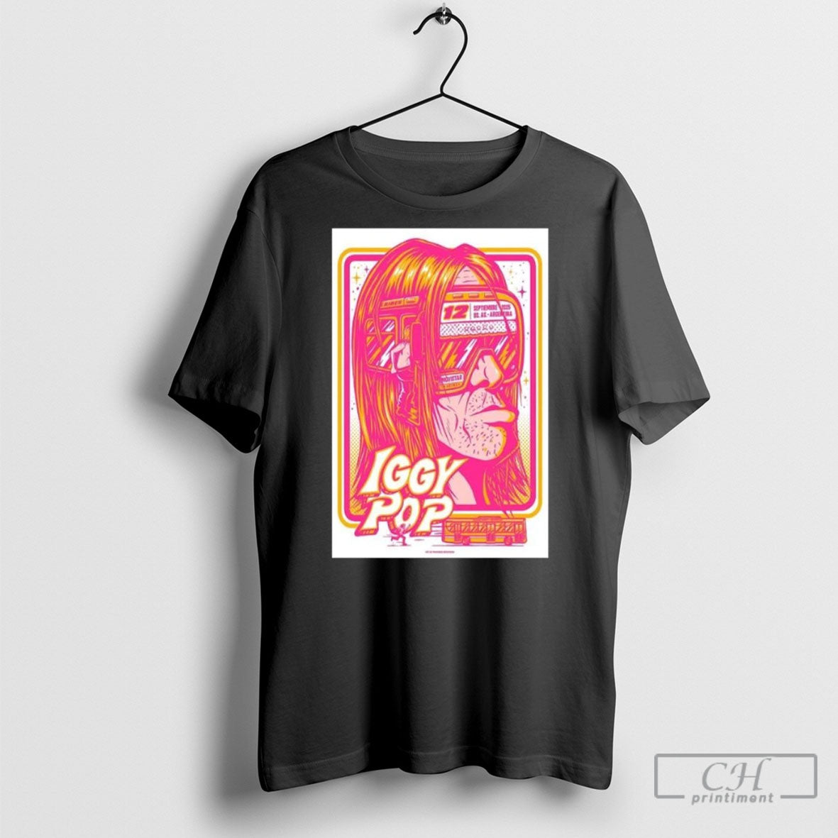 Iggy Pop Sept 12 2025 Buenos Aires Argentina Tour Poster Shirt Sweater